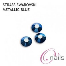 Swarovski METALLIC BLUE SS3 - 100 Pces