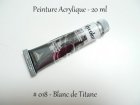 POLYCOLOR - 018 - BLANC DE TITANE